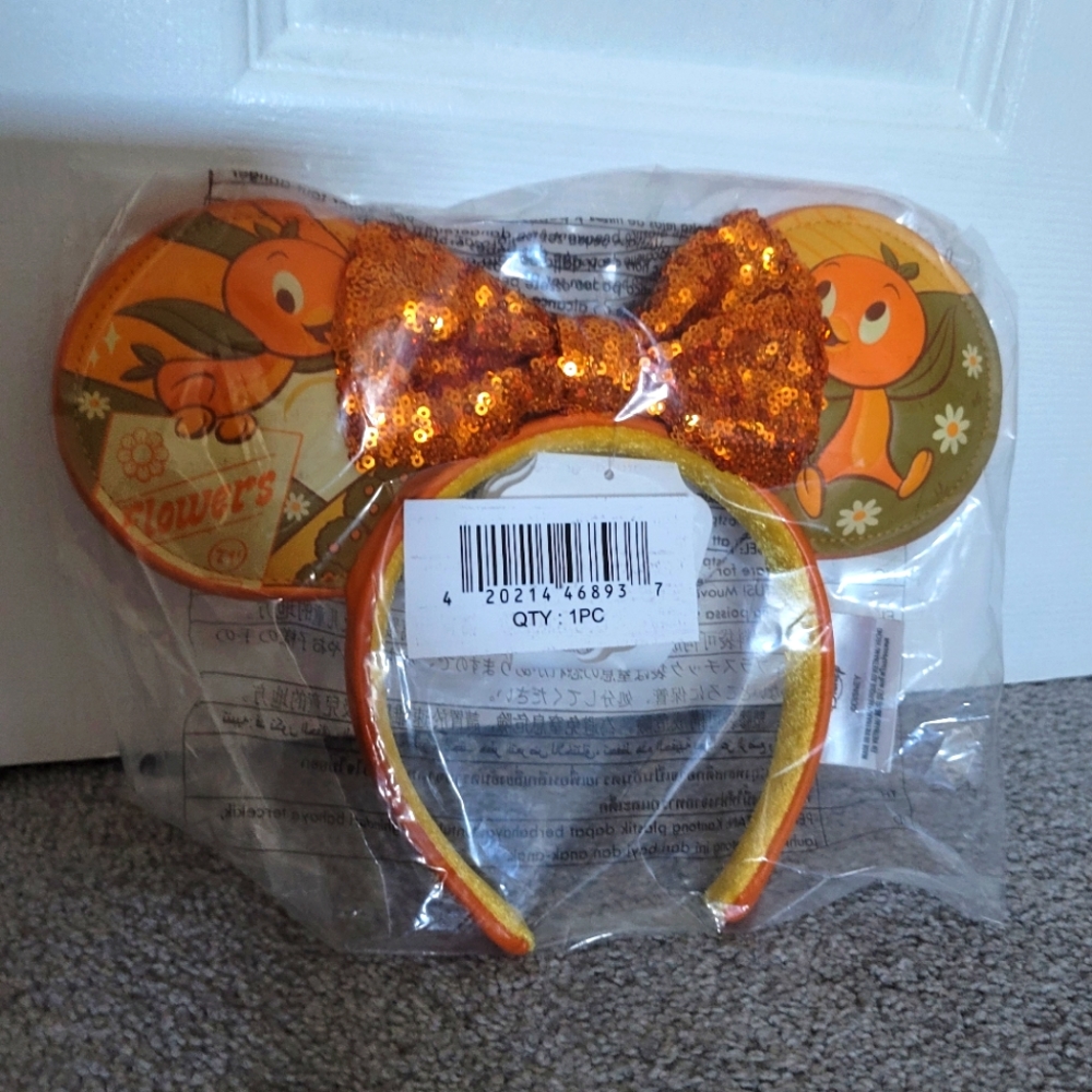 Orange Bird Ear Headband  EPCOT International Flower & Garden Festival 2023